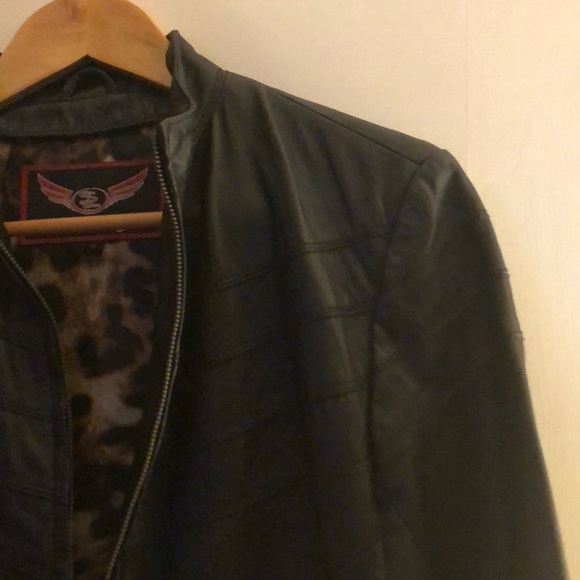 Street Legal black leather jacket - Picture 4 of 8